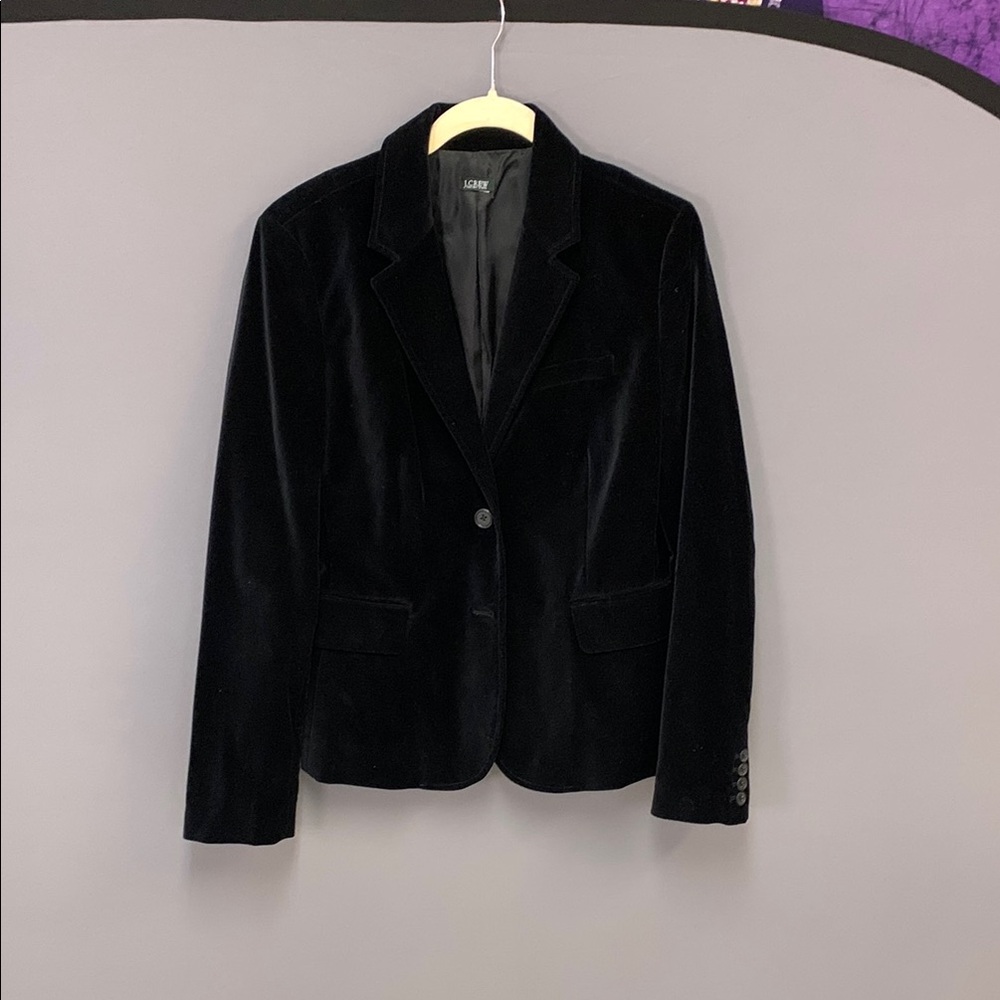 Black Velvet Women's Blazer